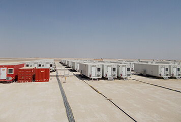 Oilfield Rig Camp in Oman