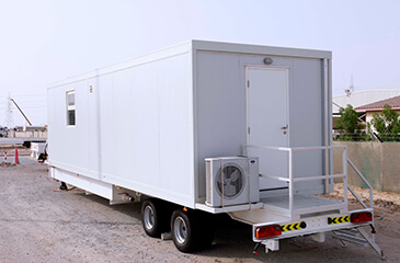 Trailer-Mounted Office